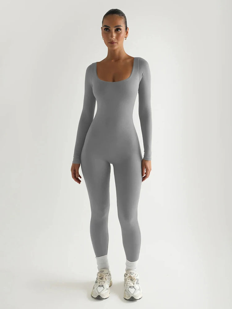 Viral On The Go Long Sleeve Jumpsuit